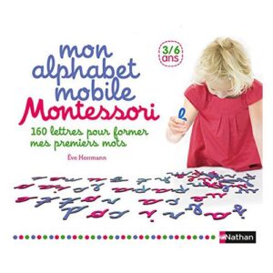 Mon alphabet mobile Montessori 160 lettres pour former mes premiers mots