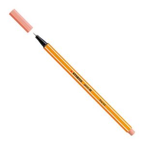 Stylo feutre Abricot point 88 fine 0.4 STABILO Réf: 88/26